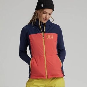 $170 NWT: Burton [ak] Helium Vest Women's Size M Stretch Insulated Packable